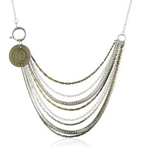 Ax + Apple “Diana” layered chains necklace